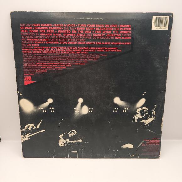 Crosby Stills and Nash Allies Vinyl Record 1983 - Picture 2 of 6